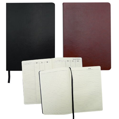 Cuaderno - Libreta - Agenda Tapa Símil Cuero - Regalos Corporativos