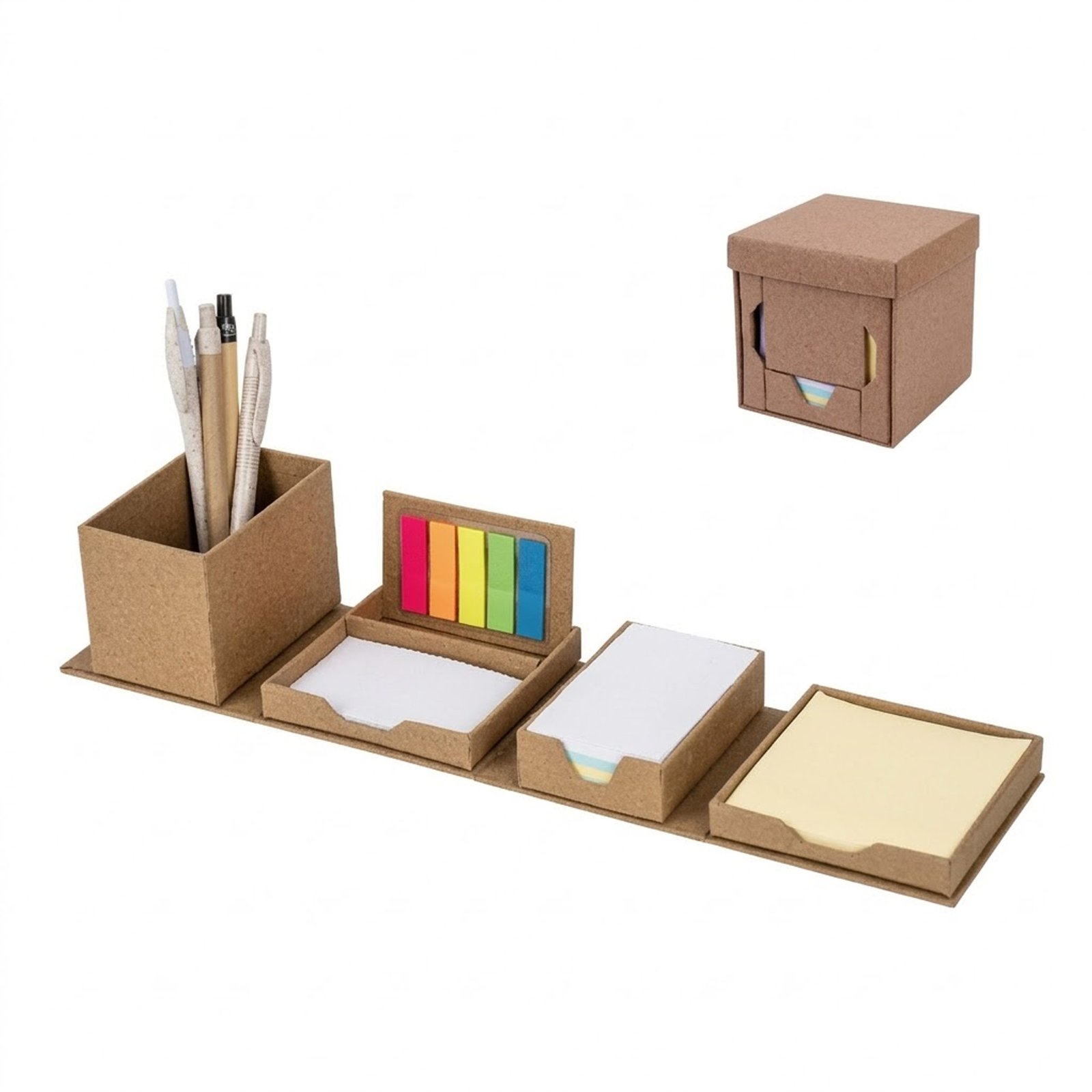 Memo set Cubo Cartón - Regalos Corporativos