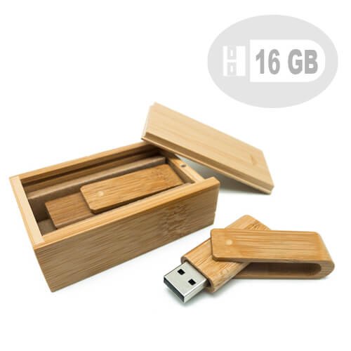 Pendrive Bamboo Deluxe - Regalos Corporativos