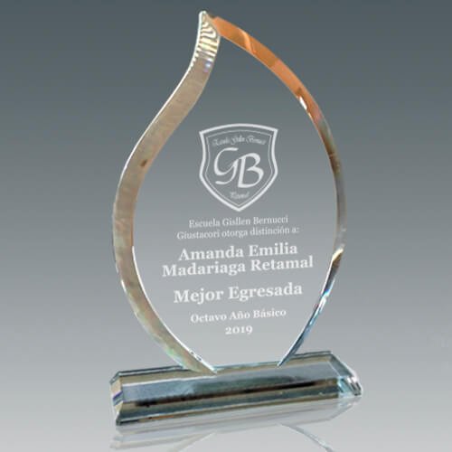 Galvano Cristal - Regalos Corporativos