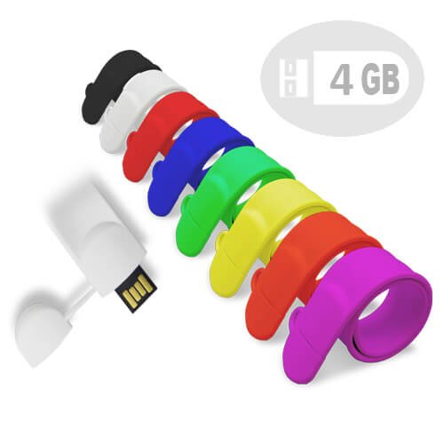Pendrive silicona Pulsera - Regalos Corporativos