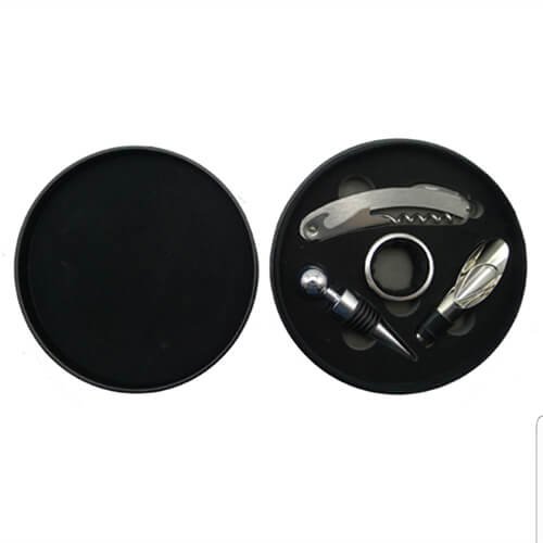 Set de Vino Símil Cuero - Regalos Corporativos