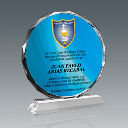 Galvano Cristal Sublimable - Regalos Corporativos