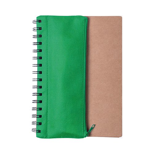 Set Cuaderno - Libreta Tapa Cartón + Estuche - Regalos Corporativos