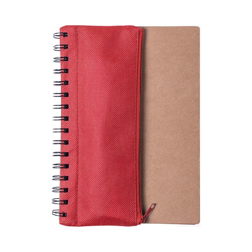 Set Cuaderno - Libreta Tapa Cartón + Estuche - Regalos Corporativos