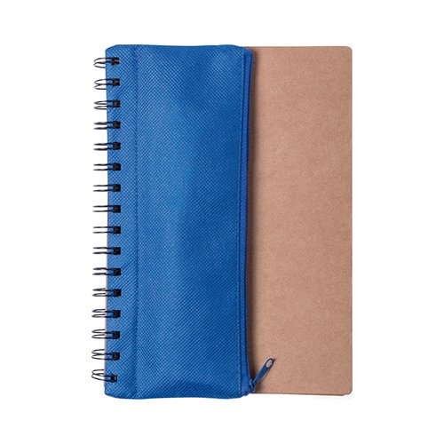 Set Cuaderno - Libreta Tapa Cartón + Estuche - Regalos Corporativos