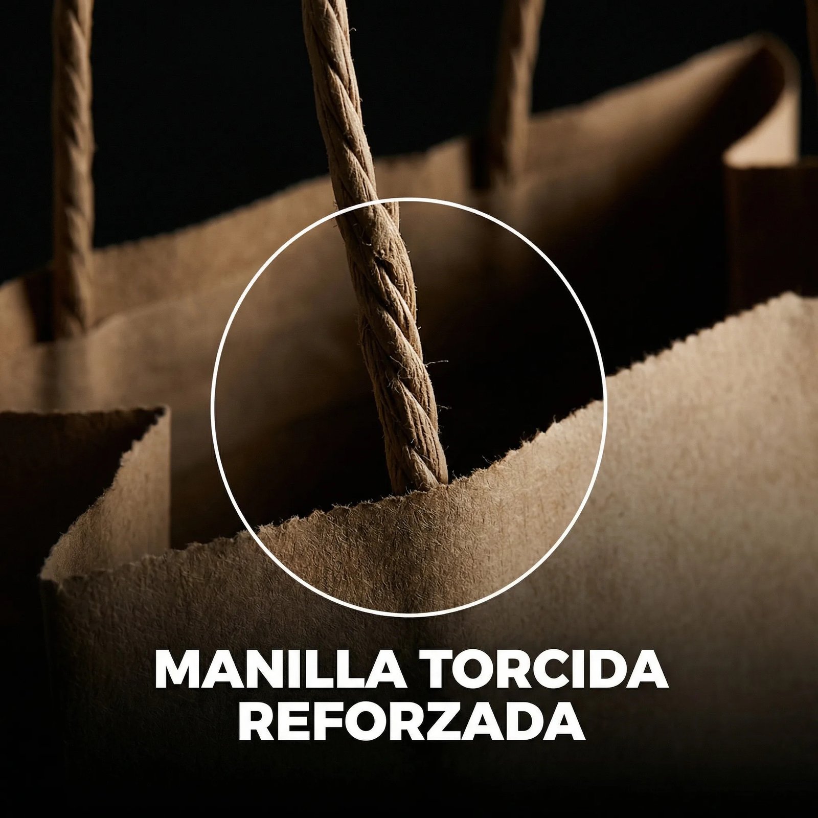 Miniatura 5 de Bolsa Papel Kraft 50X40X15 Cm