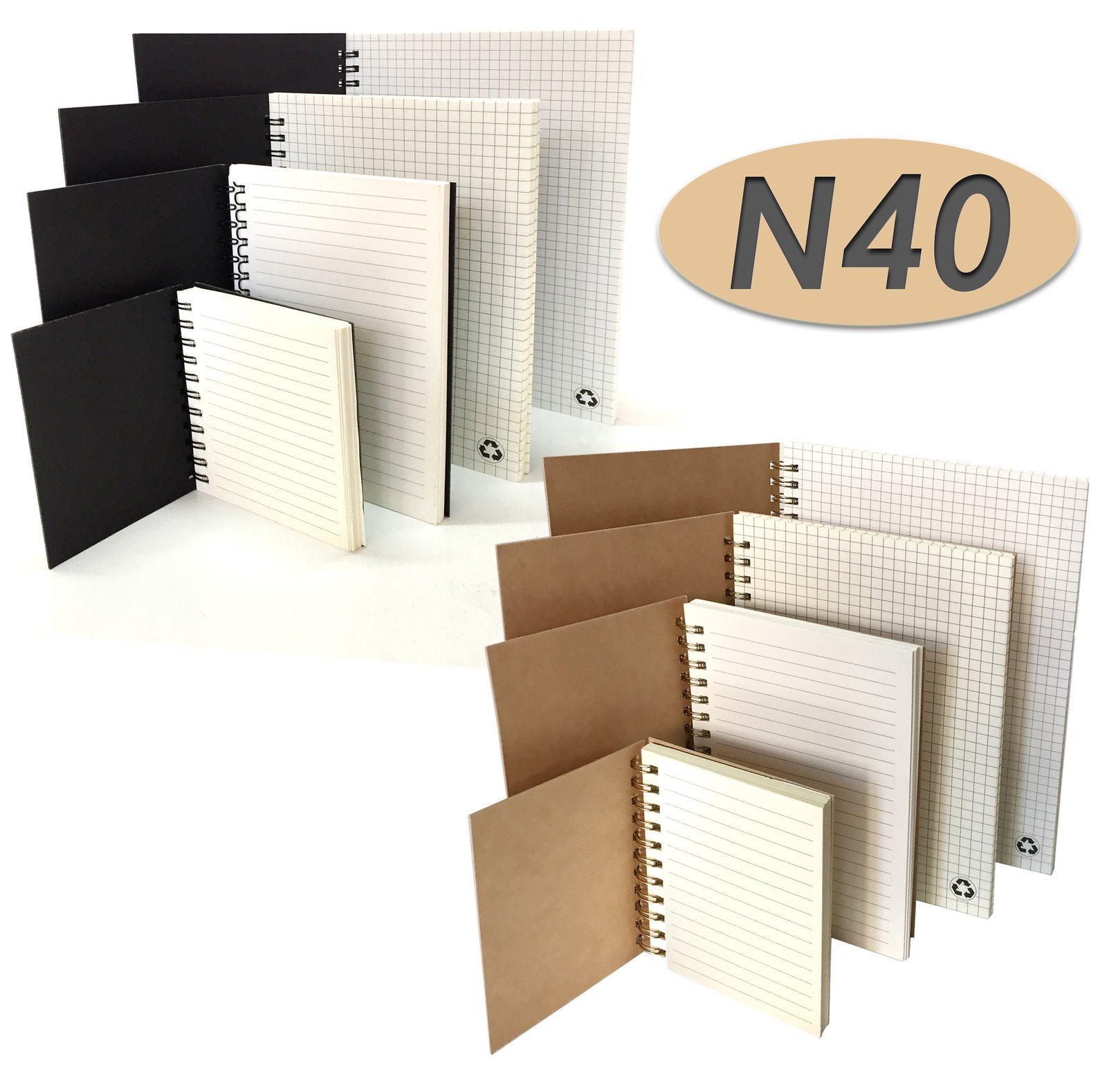 Miniatura 4 de Cuaderno – Libreta Tapa Cartón Ecológico Compost