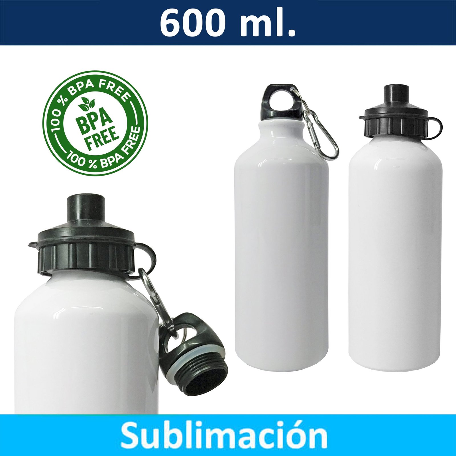 Botella Sublimable Aluminio