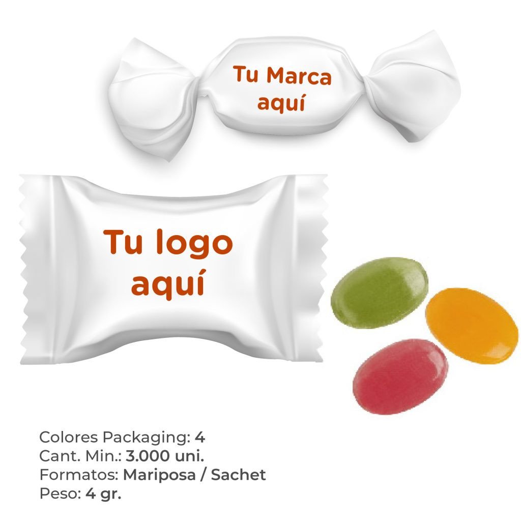 Caramelo Gajo Frutal - Regalos Corporativos