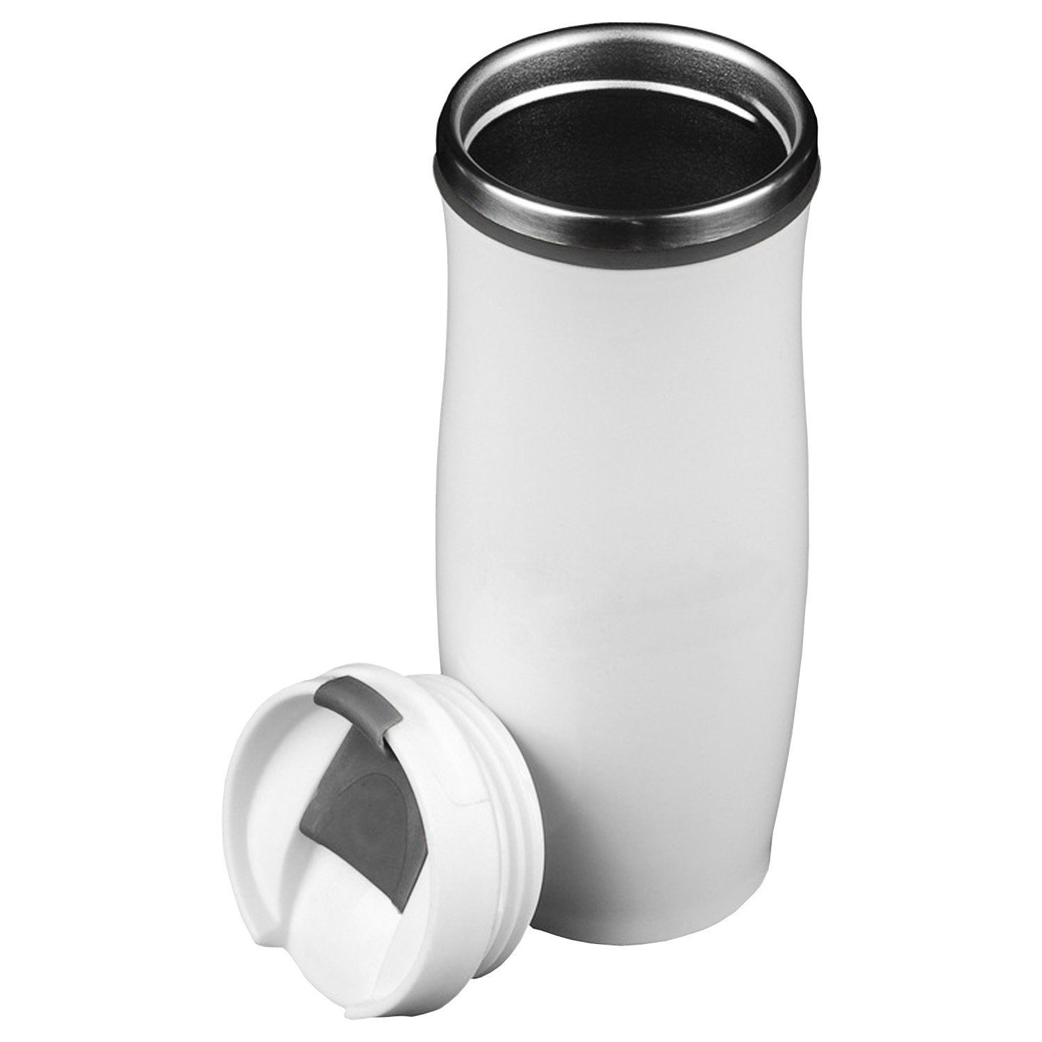 Miniatura 5 de Mug Térmico Acero inoxidable Blanco