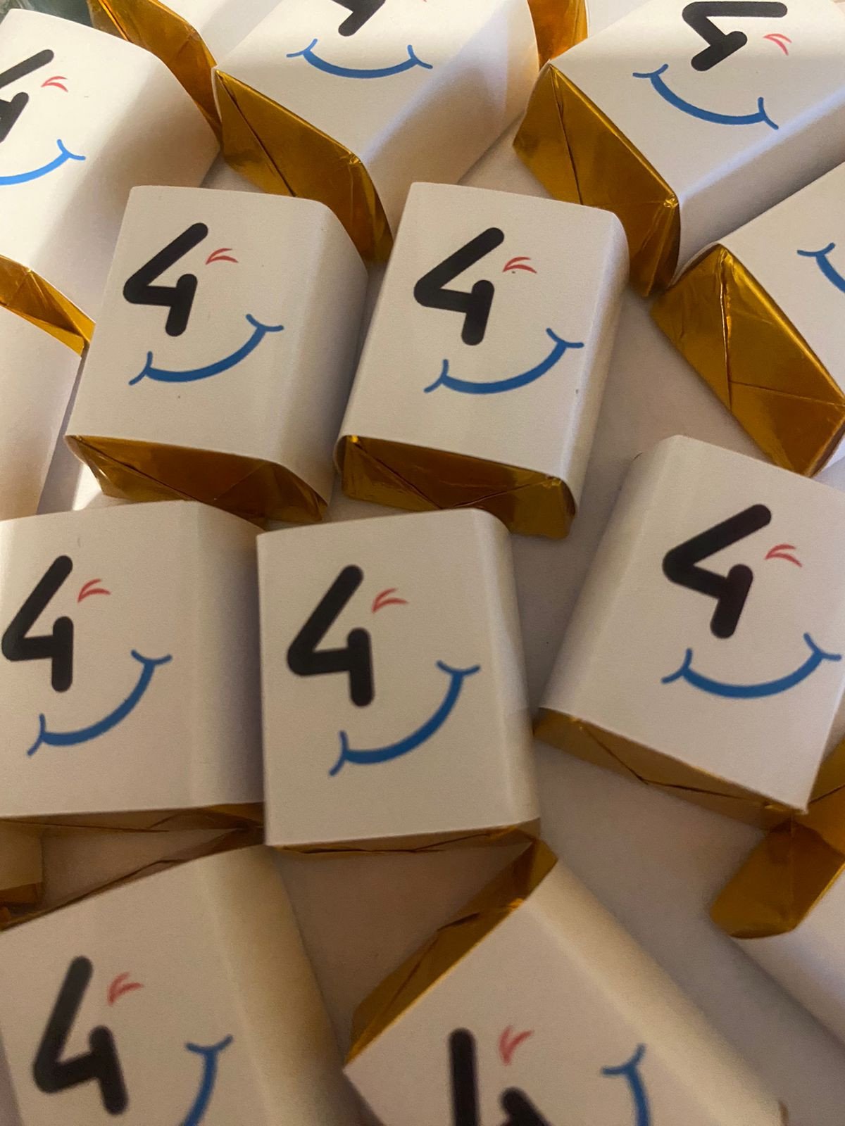 Miniatura 2 de Chocolate individual publicitario