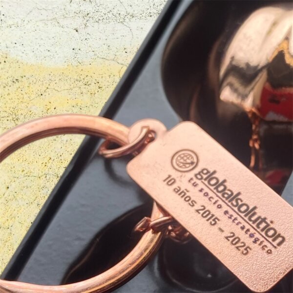 Llavero Casco Minero Encobrizado