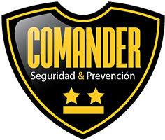 Logo cliente Comander Seguridad