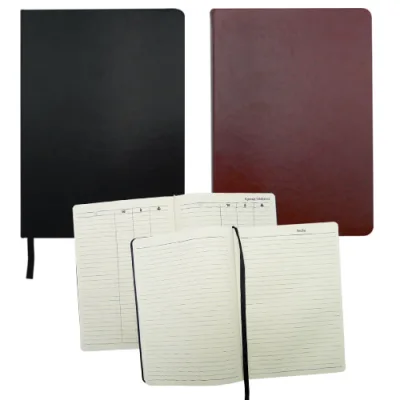 Regalo corporativo Cuaderno - Libreta - Agenda Tapa Símil Cuero