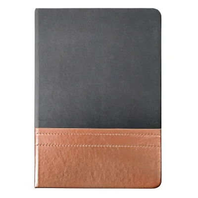Regalo corporativo Cuaderno - Libreta Tapa Simil Cuero PU Bicolor ENCOBRIZADO
