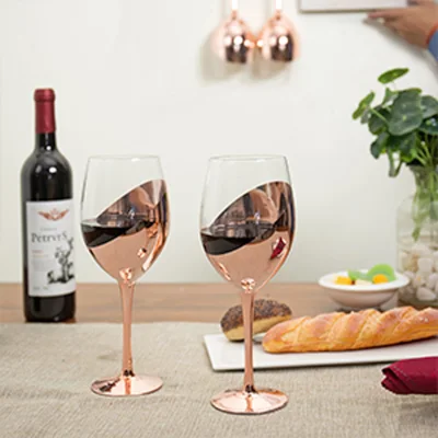 Miniatura 8 de Set de 2 Copas de Vino ENCOBRIZADO