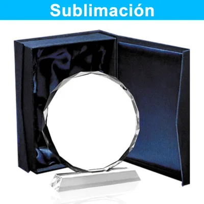 Regalo corporativo Galvano Cristal Sublimable