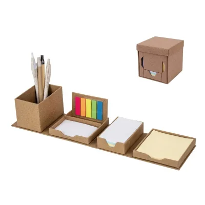 Regalo corporativo Memo set Cubo Cartón