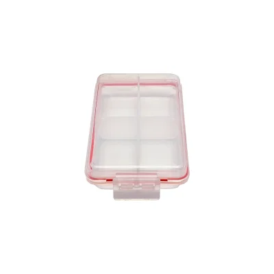 Miniatura 2 de Pastillero Organizador rojo 4 divisiones