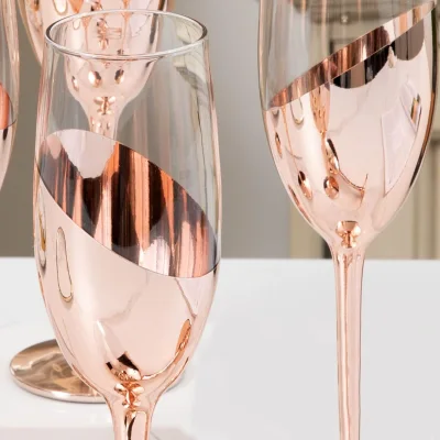 Miniatura 9 de Set de 2 Copas Champagne ENCOBRIZADO