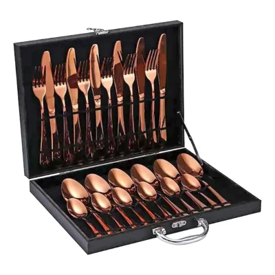 Regalo corporativo Set de Cubiertos ENCOBRIZADO
