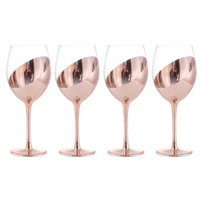 Miniatura 3 de Set de Copas y Decantador para Vinos ENCOBRIZADO