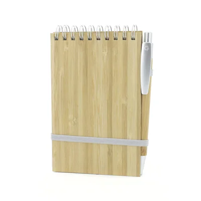 Miniatura 2 de Set Cuaderno - Libreta Tapa Bamboo + Bolígrafo