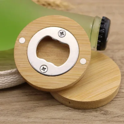 Destapador Bamboo y Posavasos — Vista 3