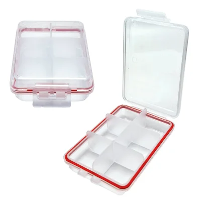 Regalo corporativo Pastillero Organizador rojo