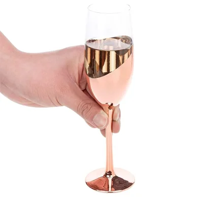 Miniatura 8 de Set de 2 Copas Champagne ENCOBRIZADO
