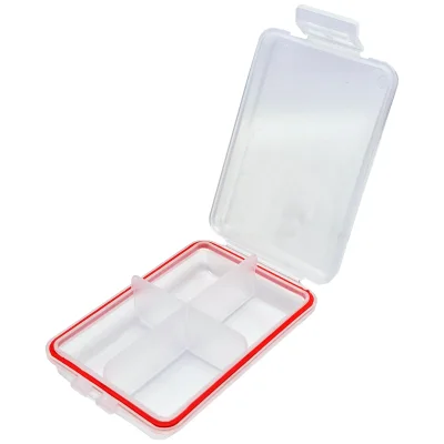 Miniatura 3 de Pastillero Organizador rojo 4 divisiones