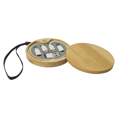 Miniatura 2 de Cable Conector Bamboo Multicargador