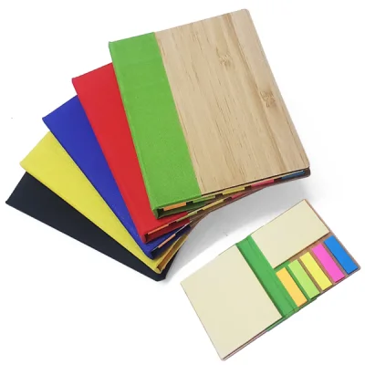 Regalo corporativo Memo set Tapa Bamboo