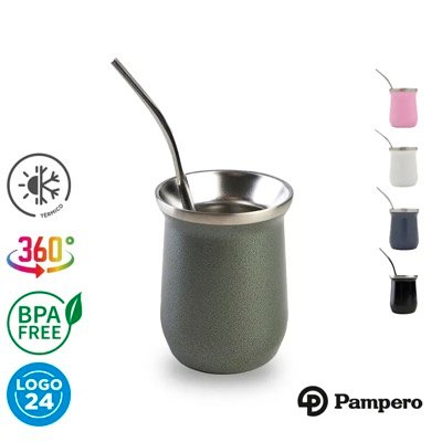 Miniatura 37 de Mate Origen c/Bombilla Pampero