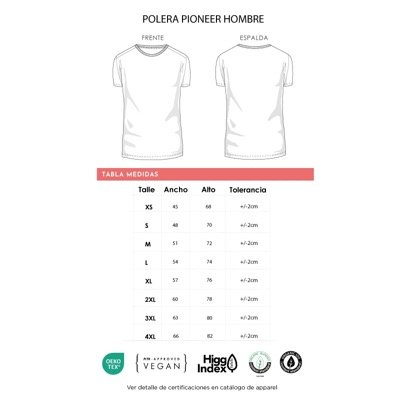 Miniatura 3 de Polera Pioneer Hombre