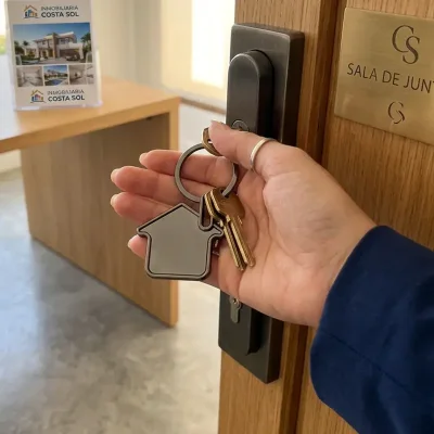 Regalo corporativo Llavero Home