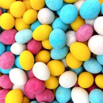 Celofan con almendras confitadas