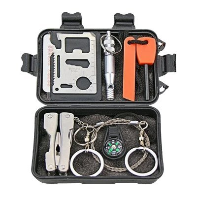 Kit Supervivencia Impermeable 6 en 1 - Regalos Corporativos