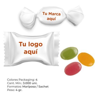 Regalo corporativo Caramelo Gajo Frutal