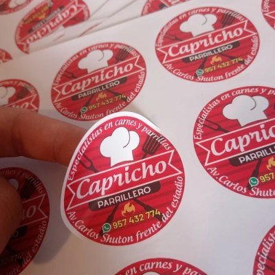 Regalo corporativo Stickers Troquelados