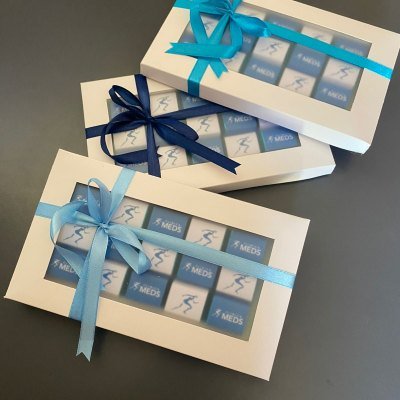 Regalo corporativo Caja chocolates x 12