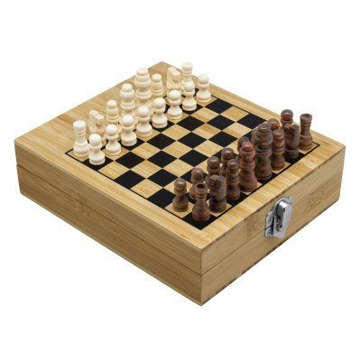 Miniatura 7 de Set de vino con juego de ajedrez "CHESSY"