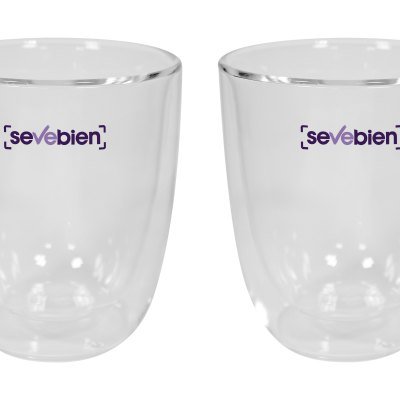 Miniatura 5 de SET DE VASOS DE VIDRIO “DOUBLE”