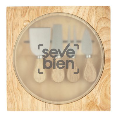 Miniatura 3 de TABLA PARA QUESOS "SUIZA"