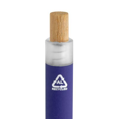 Miniatura 19 de Bolígrafo aluminio reciclado y bambú "BALU"