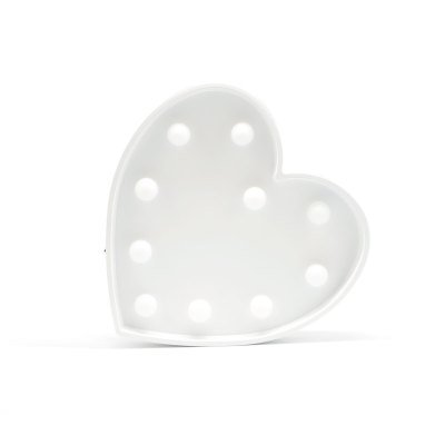 SÍMBOLO LUMINOSO MY TYPE CORAZÓN - Regalos Corporativos