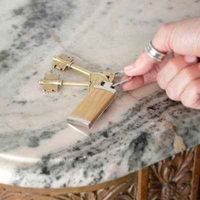 Miniatura 7 de Llavero de bambú "TAG"