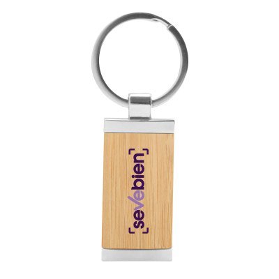 Miniatura 4 de Llavero de bambú "TAG"