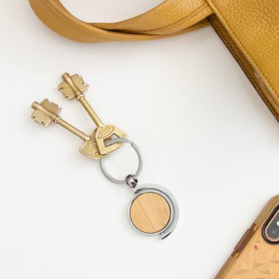 Miniatura 6 de Llavero de bambú "SPIN"